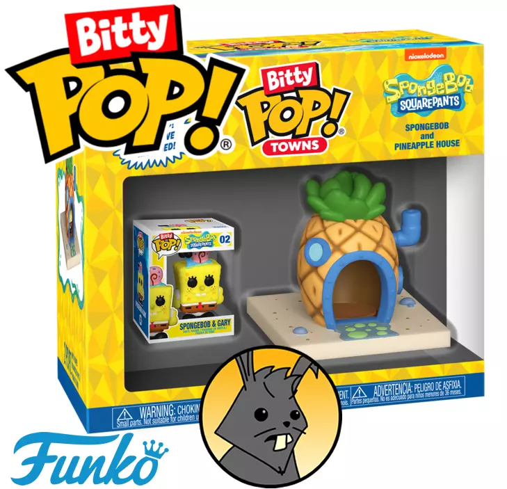 Funko Bitty Pop! Towns SpongeBob & Pineapple House